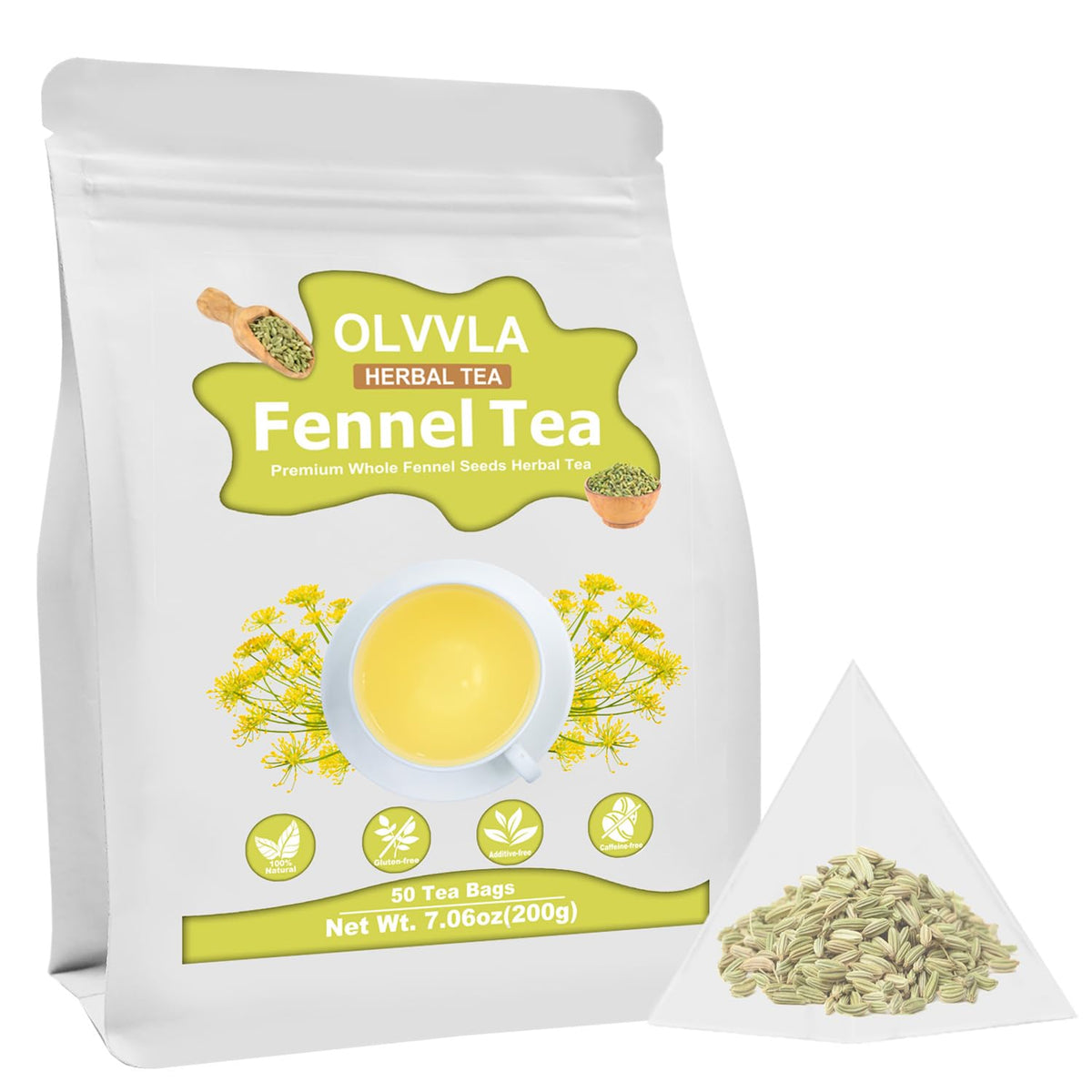 Olvvla - Chrysanthemum Tea, 4oz/114g, Dried Fetal Chrysanthemum Flowers
