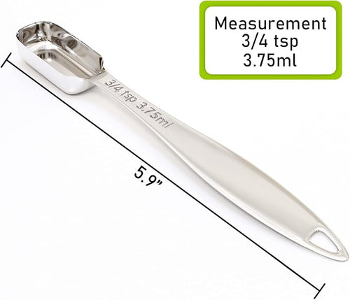 1PCS 3/4tsp(3.75ml) Measuring Spoon, Stainless Steel Measure Teaspoon