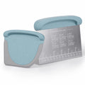 2 IN 1 Upgrade Bench Scraper, Dough Scraper, Stainless Steeel with Scale