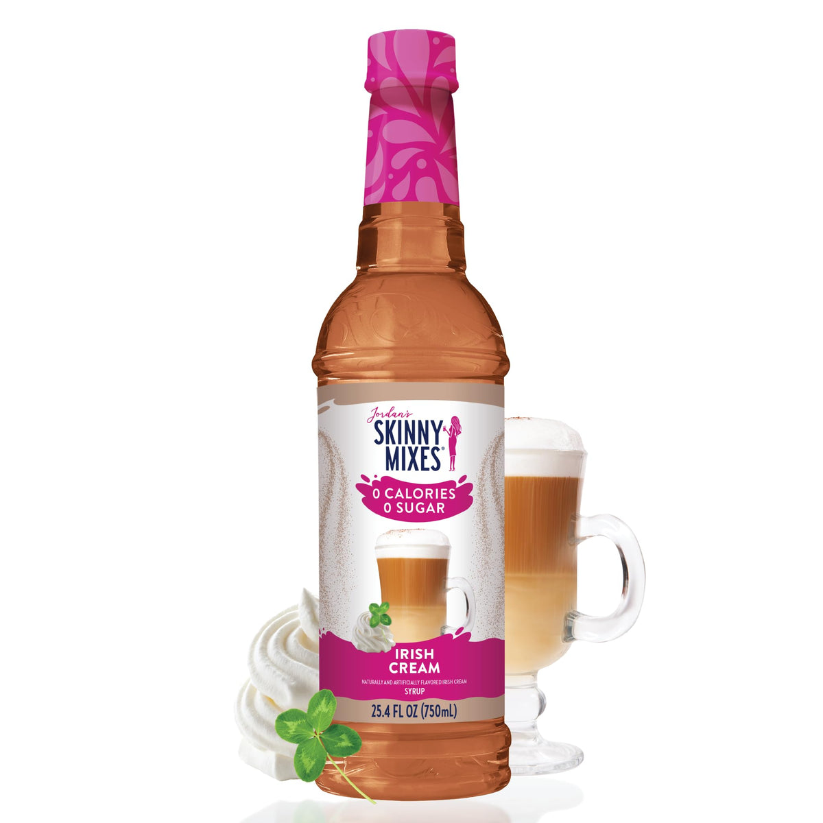 Jordan's Skinny Mixes Butter Toffee Coffee Syrup, Pack of 2, 25.4 fl oz