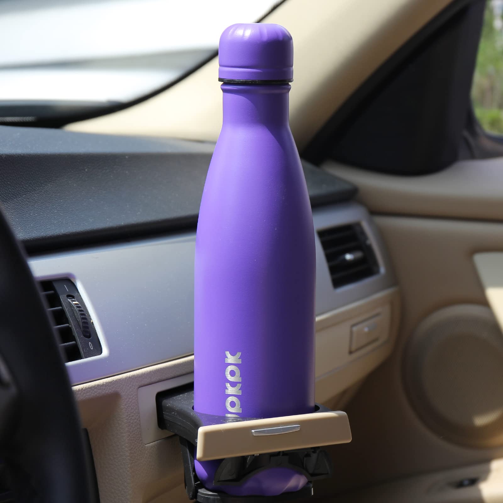 BJPKPK 17 oz Insulated Water Bottle, Stainless Steel Flask, Leak Proof