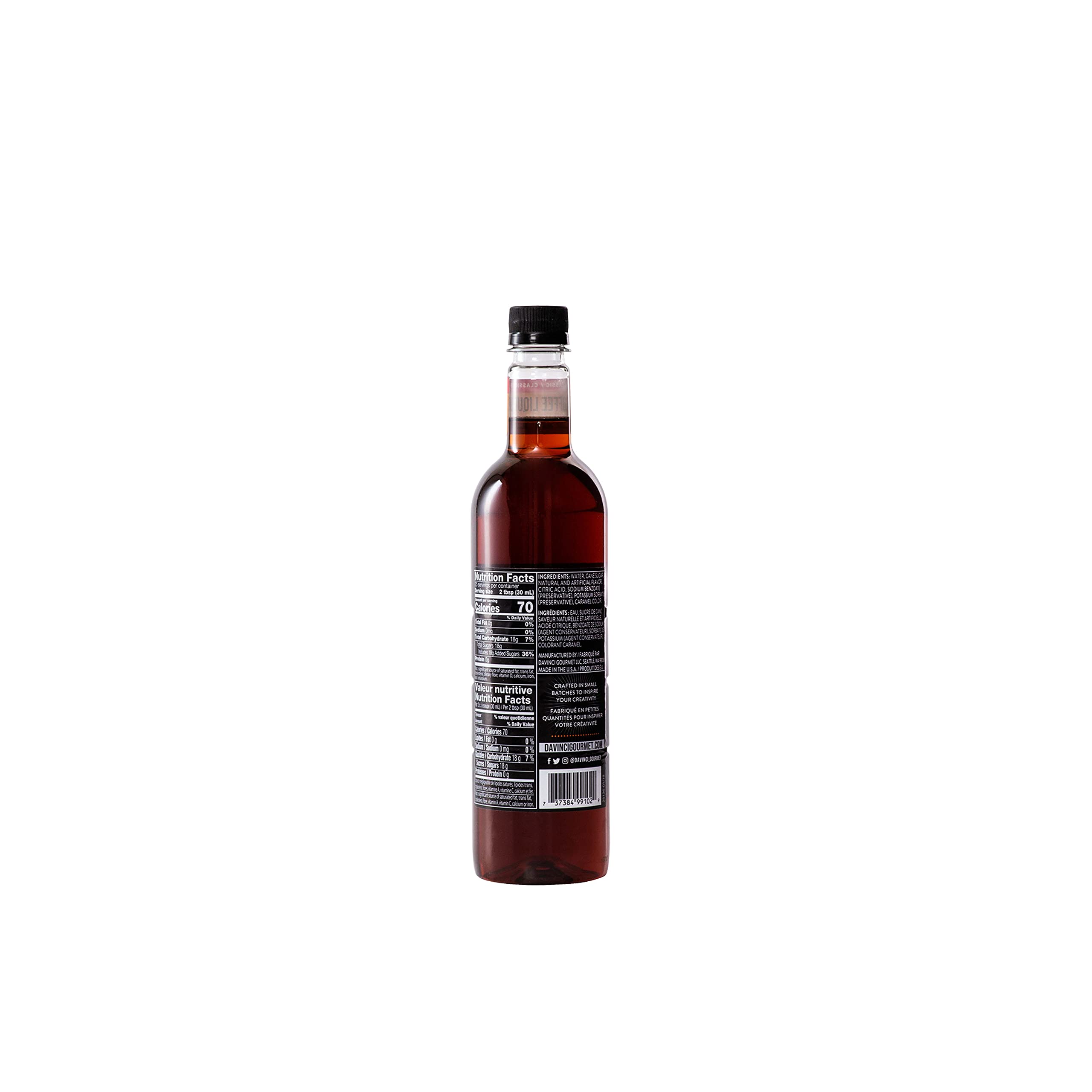 DaVinci Gourmet Classic Coffee Liqueur Syrup, 25.4 Fluid Ounces (Pack of 1)