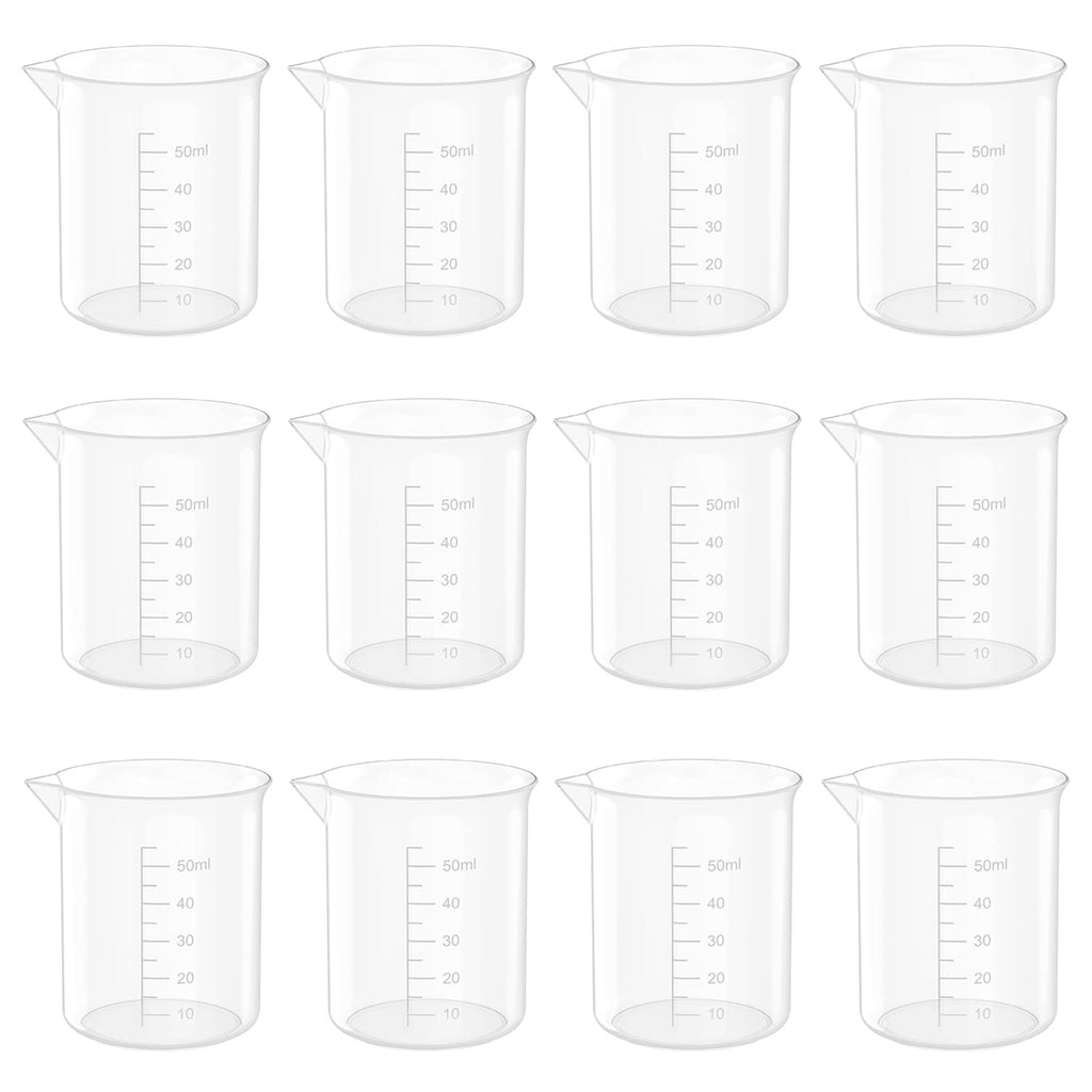 12 Pcs 17 Oz Transparent Experiment Measuring Cup