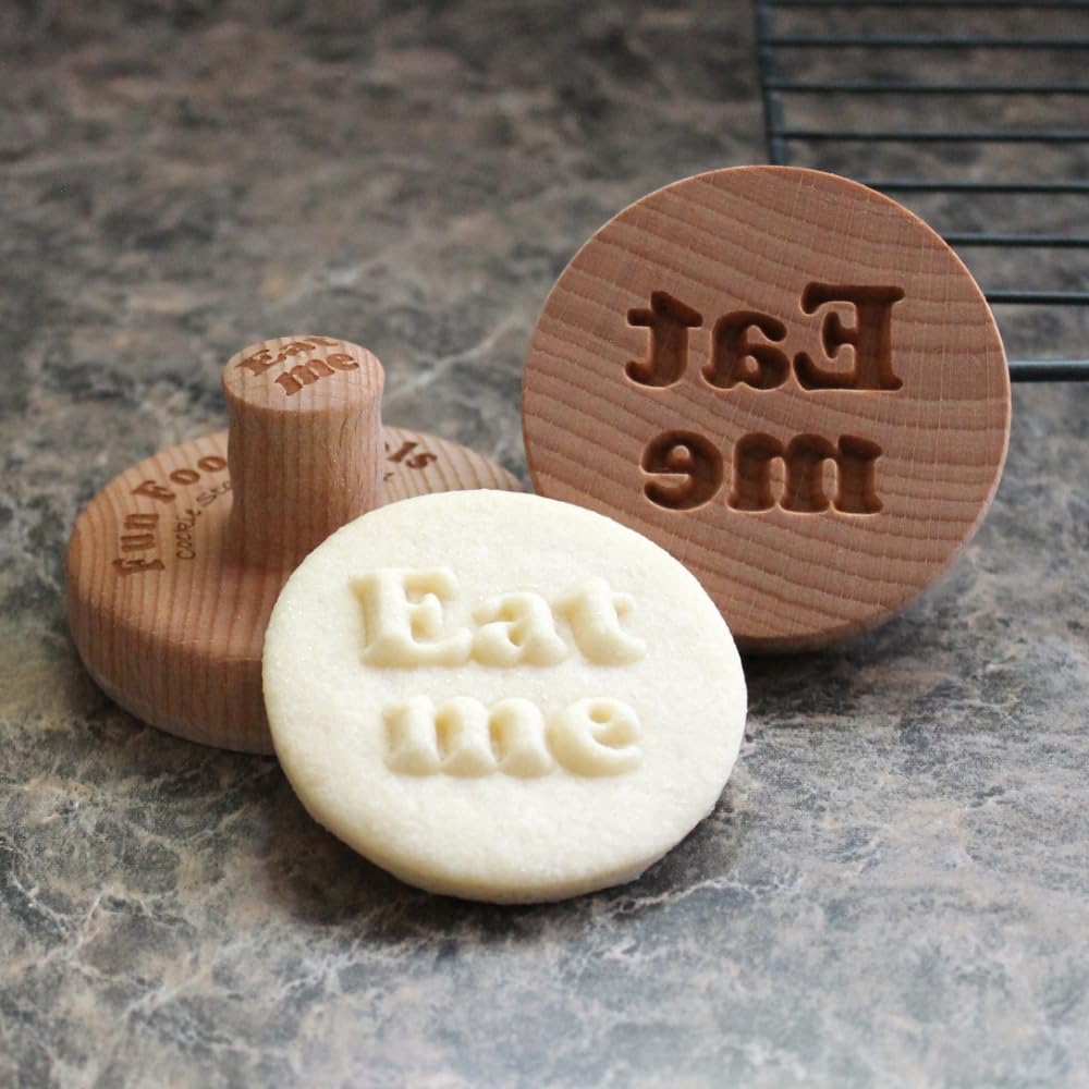 Fun Food Tools, Wood Cookie Stamp, 2.5 Inch (Chartres Cathedral CS-056)