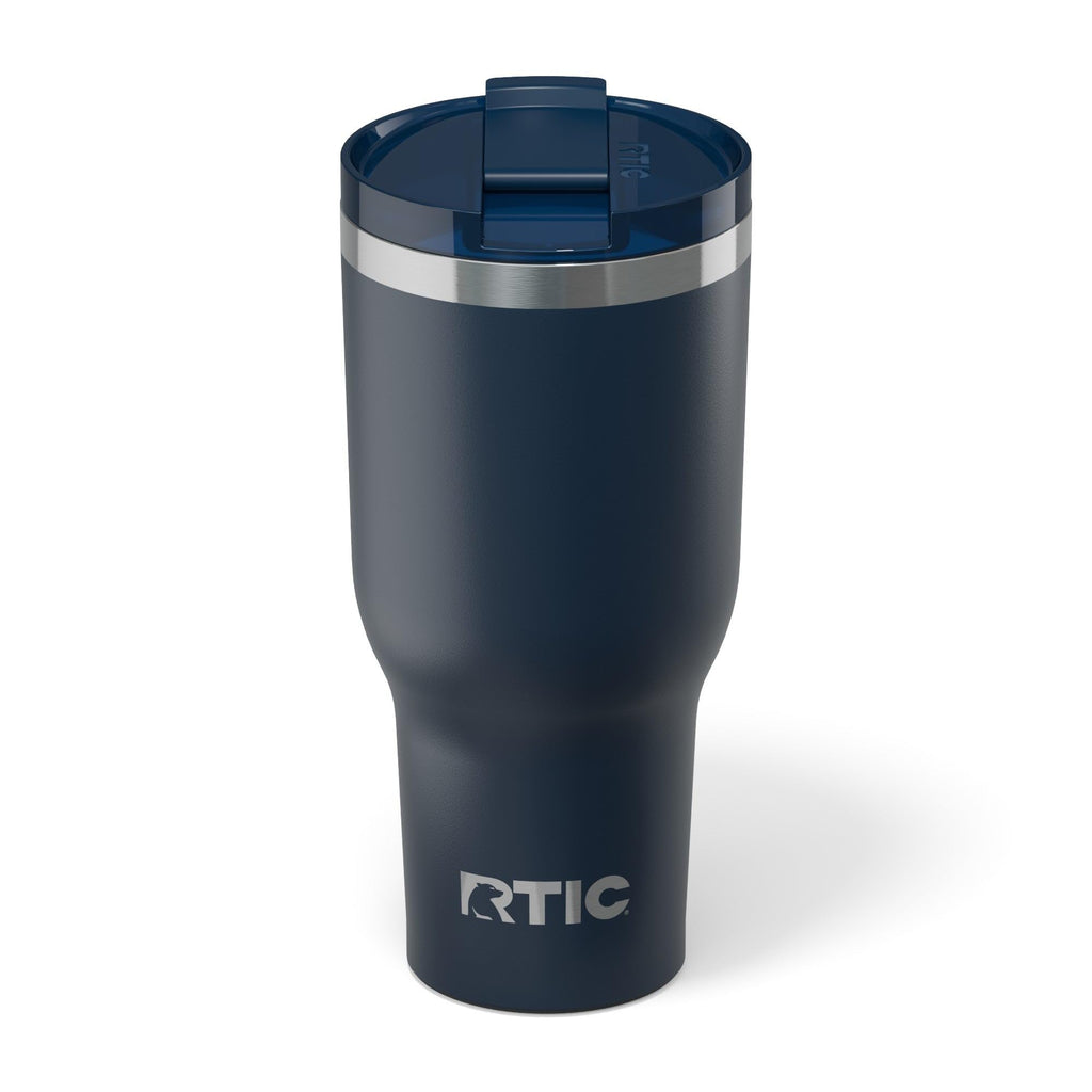 RTIC 40oz Essential Tumbler with Lid, Ceramic Lined, Navy