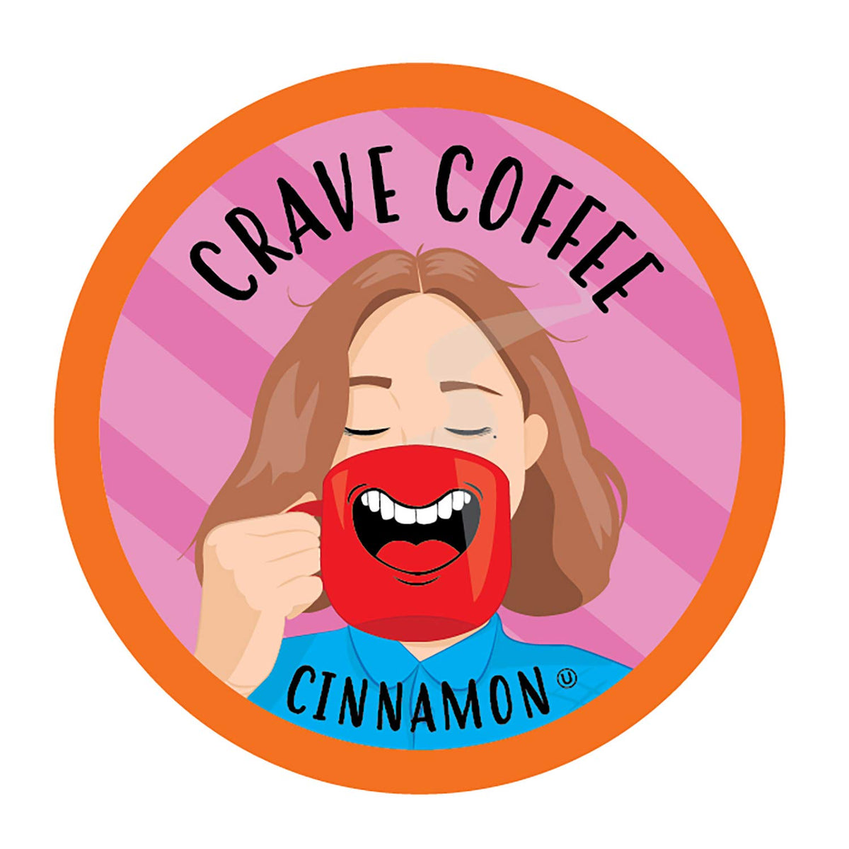 Crave Beverages Flavored Coffee Pods Sampler, Compatible with 2.0 K-Cup Brewers, Assorted Variety Pack, 40 Count (Pack of 1)