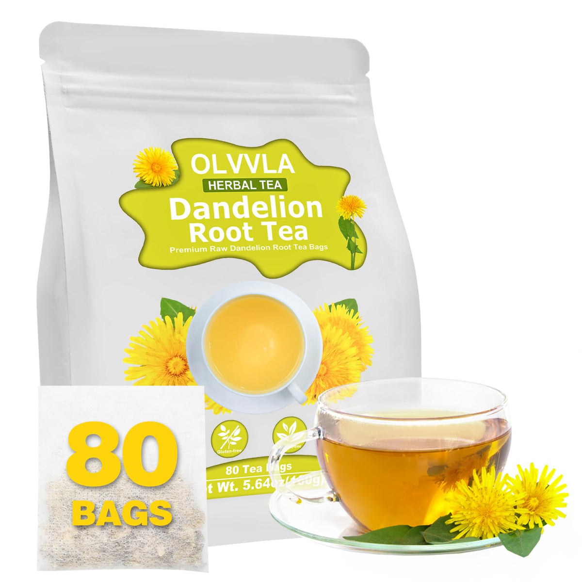 Olvvla - Chrysanthemum Tea, 4oz/114g, Dried Fetal Chrysanthemum Flowers