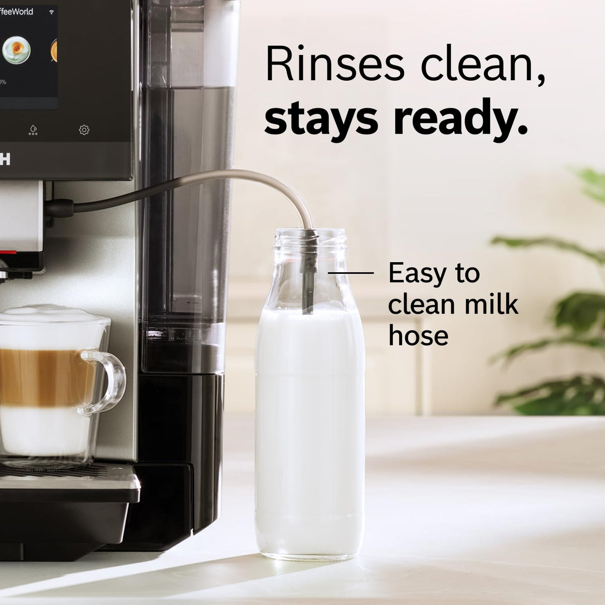 Bosch 800 Series Fully Automatic Coffee, Espresso Machine - Black