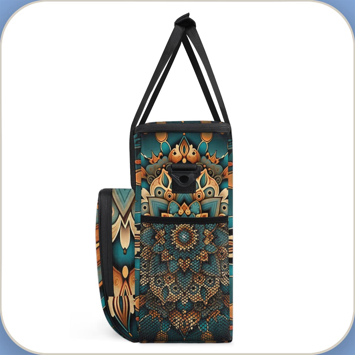 Coffee Maker Bag Compatible with K-Mini or K-Mini Plus Mandala Flower