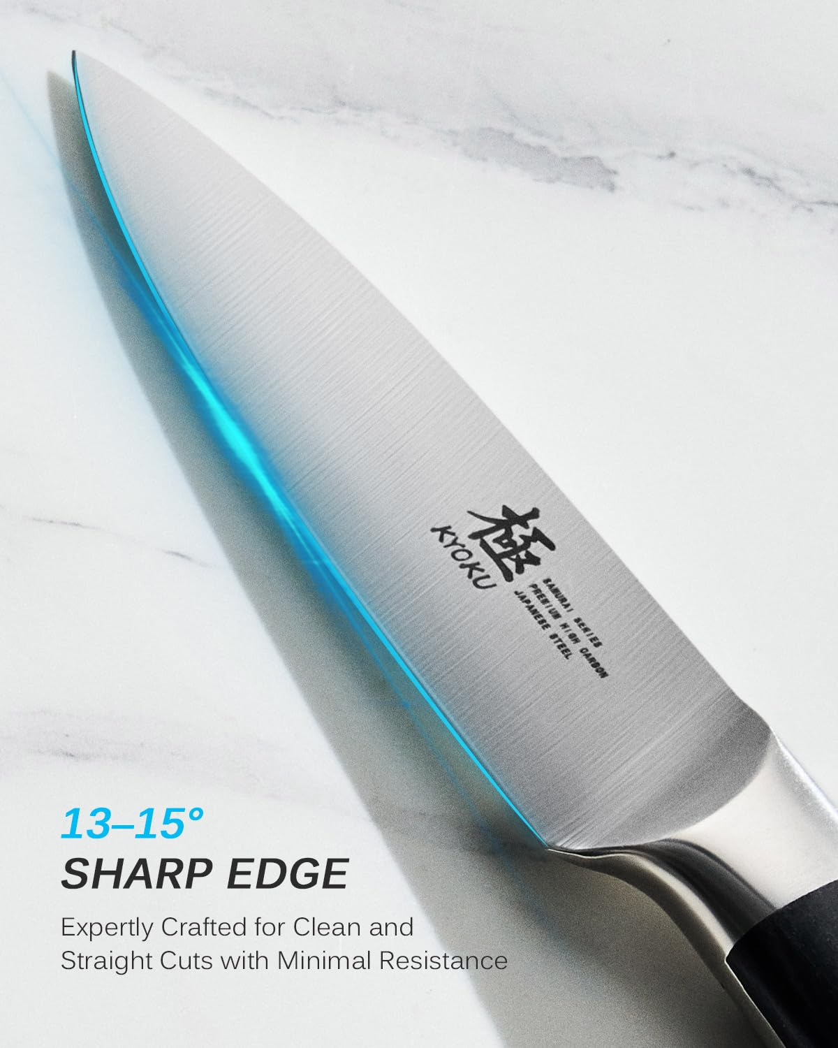 KYOKU Samurai Series Knife Japanese Style1 (Paring Knife, 3.5")