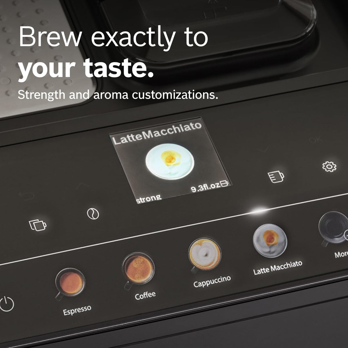Bosch 500 Series Fully Automatic Coffee, Espresso Machine - Black