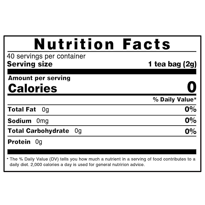 TEARELAE - Lemongrass Tea Bags, 40 Count - Premium Natural Lemon Grass Herbal Tea Bags - Non-GMO - Caffeine-free - Support Healthy Digestion