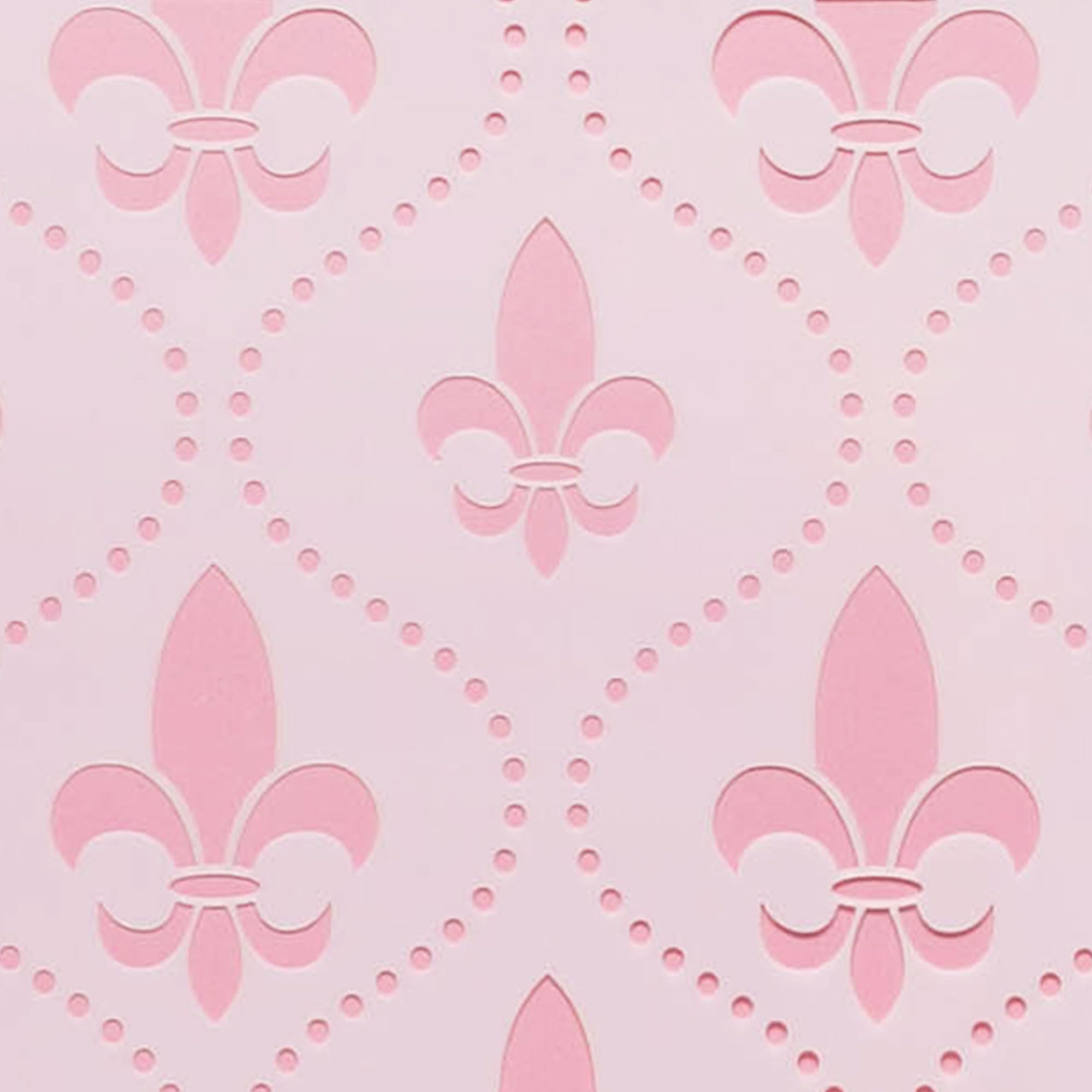 Lacupella Royalty Lily Flower Large Cale Decorating Stencil (Fleurdelis)