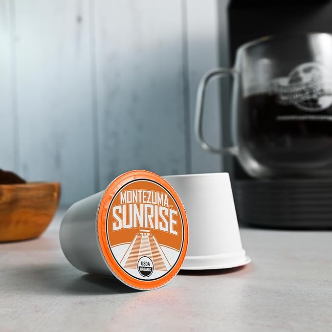 Fresh Roasted Coffee, Organic Artisan Blend Variety Pack | USDA Organic, Kosher | K-Cup Compatible, 96 Pods