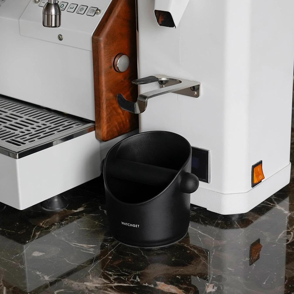 watchget Espresso Knock Box Small Coffee Knock Box for Coffee Grounds