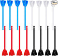 16 Pcs Epoxy Resin Mixer Paddles, Reusable Plastic Mixing Paddle Paint Stirrer for Drill, Multipurpose Helix Drill Mixer Attachment for Mixing Epoxy Resin Paint Silicone Molds, Works with Most Drills