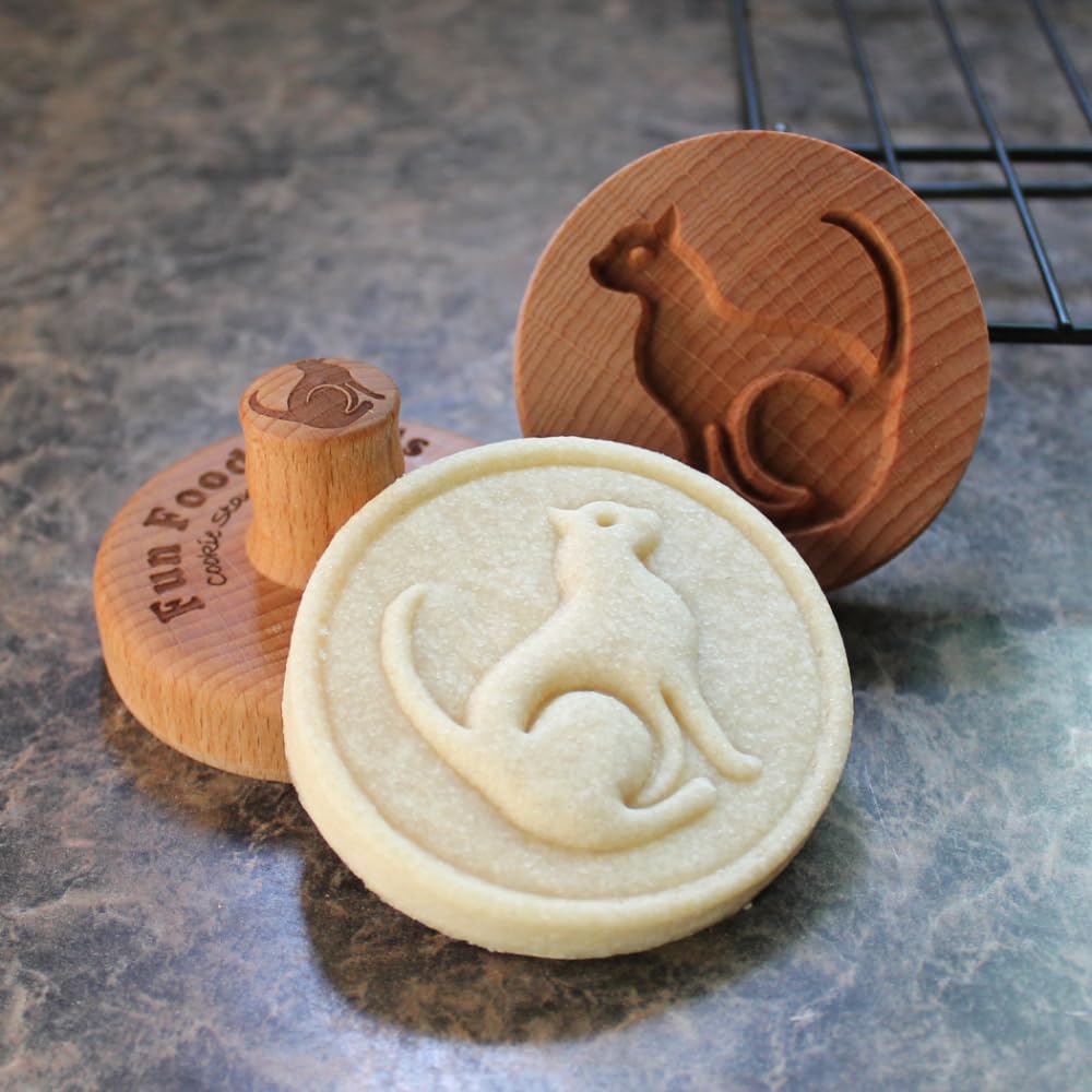 Fun Food Tools, Wood Cookie Stamp, 2.5 Inch (Chartres Cathedral CS-056)