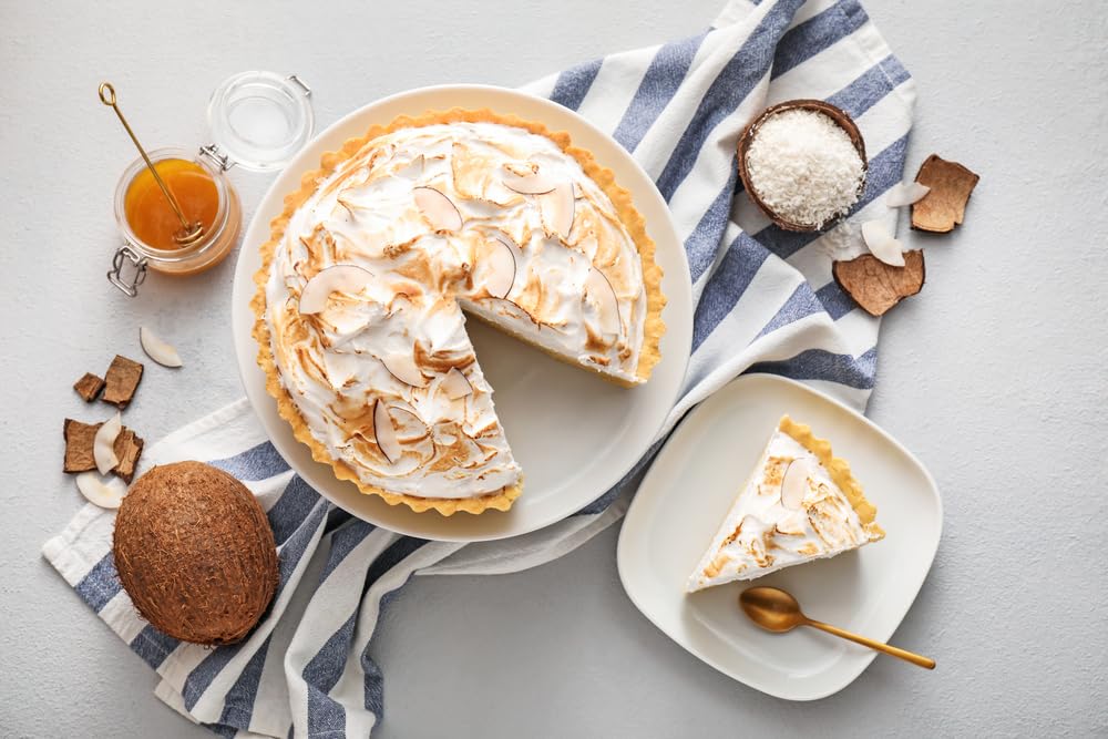 A Blend Above Toasted Coconut Cream Cheesecake Mix - No-Bake Desserts, All Natural, Gluten Free, No MSG - Instant Dessert Mix, Fruit Dip, Bagel Topping, Frosting, Cheesecake Filling - Makes 16 Oz (Pack of 3)