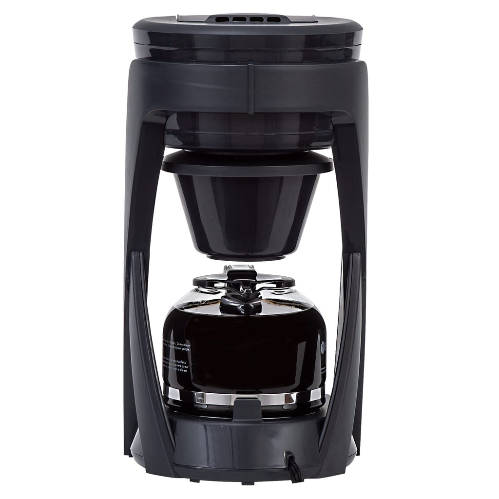 BUNN HB Heat N Brew Programmable Coffee Maker, 10 cup, Stainless Steel, 46500.0003