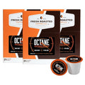 Fresh Roasted Coffee, Octane Italian Dark Roast, Artisan Blend, 72 Pods for K Cup Brewers