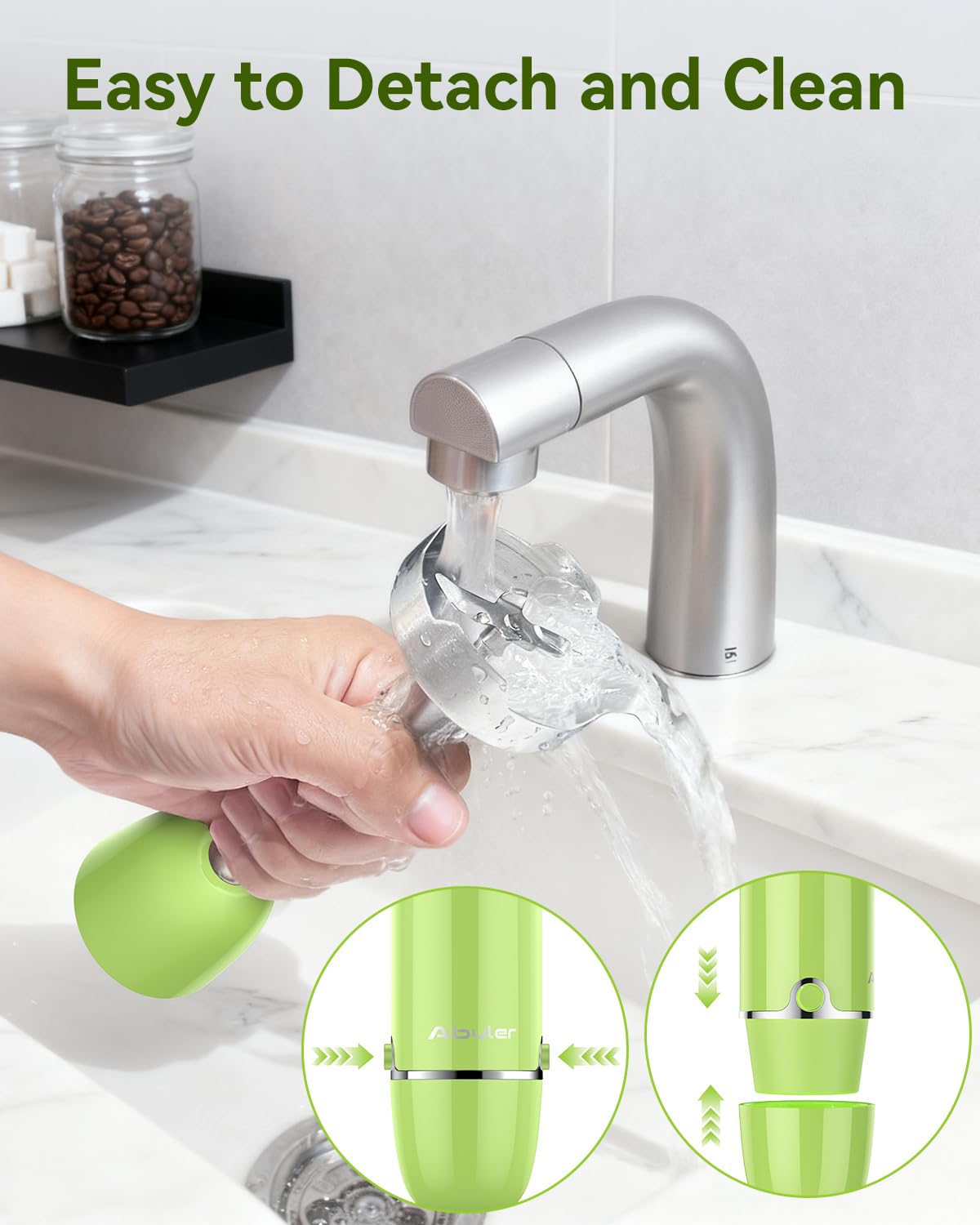 Immersion Blender Handheld 5 in 1 Hand Blender, 1000W Hand Mixer Stick, BPA-Free 12 Speed Handheld Blender with Mixing Beaker, Chopper, Whisk and Milk Frother for Soup, Smoothies, Sauce, Baby Food