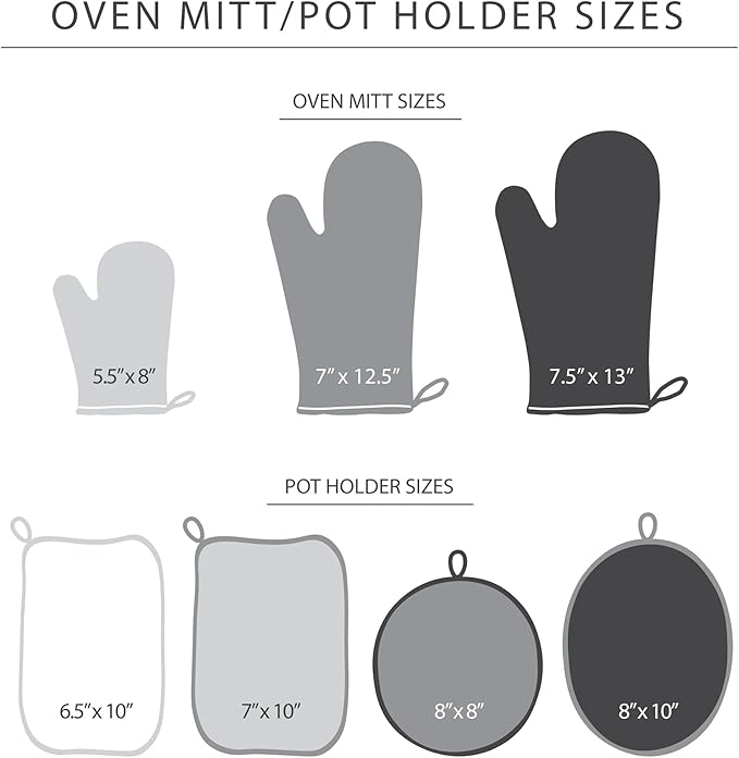 KitchenAid Asteroid Pot Holder 2-Pack Set, Milkshake Tan, 7"x10"