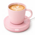 BESTINNKITS Coffee Mug Warmer & Mug Set for Desk, 14oz Ceramic Mug, Black