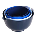 BoxedHome Classic Mixing Bowls Set of 4, BPA Free Plastic, Microwave Safe