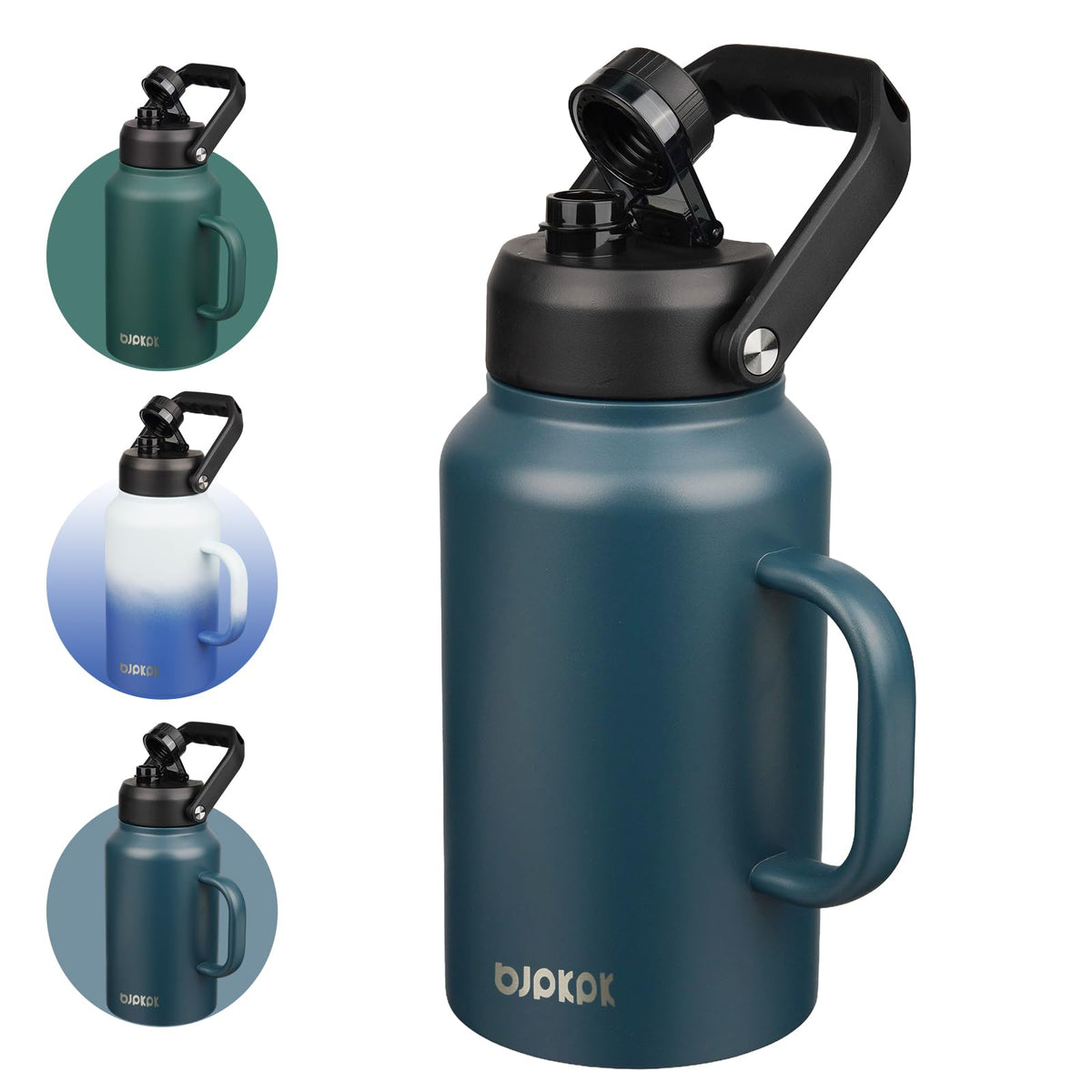 BJPKPK 87oz Stainless Steel Water Bottle, Large Insulated Water Jug