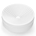 Labasics Plastic Flask Stand, Stackable Polypropylene Round Bottom Flask Stand Flask Holder for Round Bottom Flasks up to 10 L, 160 mm