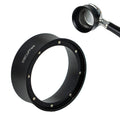 MiiCoffee 58mm Magnetic Dosing Funnel - Espresso Coffee Dosing Ring - Anodized Aluminum with 9 Magnetized Steel Compatible with 58mm Portafilter (Tall)