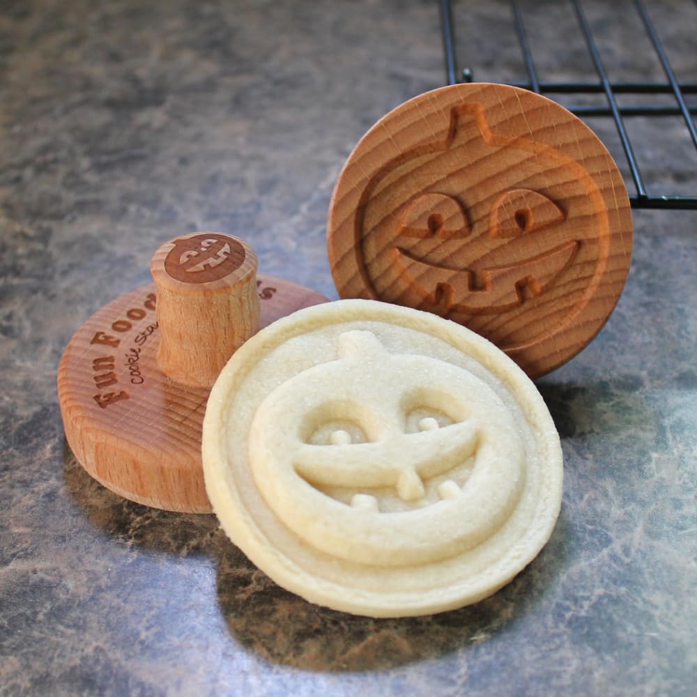 Fun Food Tools, Wood Cookie Stamp, 2.5 Inch (Chartres Cathedral CS-056)