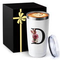 20 Oz Insulated Coffee Cup with Lid Car Tumbler Travel Mug Cool Grandma Gifts Grandmother Nana Glamma Yaya Abuela Abuelita Mamaw Memaw Mimi Nonna Granny Oma Meme Christmas Xmas Monogrammed Present