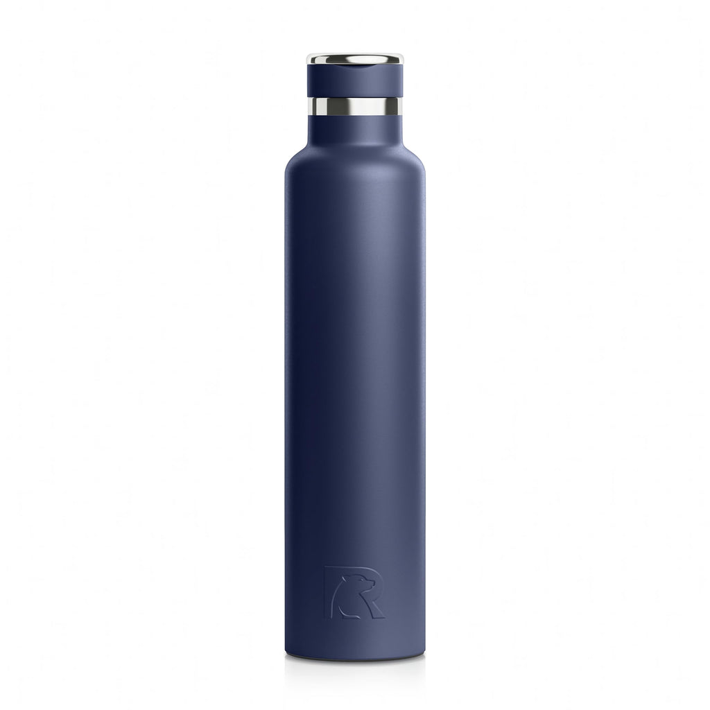 RTIC 26oz Journey Water Bottle, Ceramic Lined, Navy