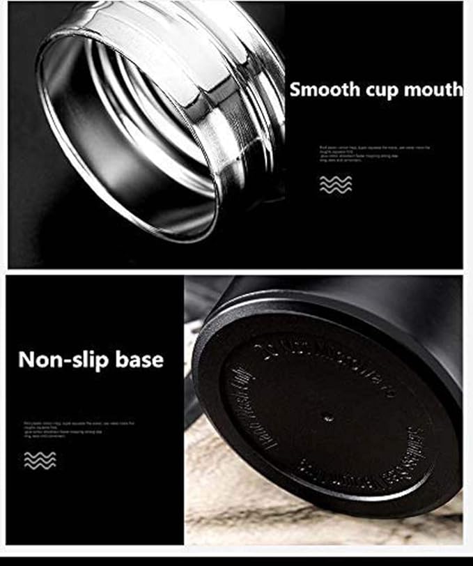17 oz Car Logo Black Frosted Travel Mugs & Tumblers Vacuum Insulated Stainless Steel Thermal Bottle Fashion Business Thermal Cup for Hot or Cold Drink Coffee Or Tea (fit Mazda)
