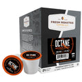 Fresh Roasted Coffee, Octane Italian K-Cup Pods for Keurig Brewers, Dark Roast, Kosher, 24 Count (Pack of 1)