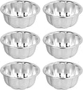 Cup Cake Molds Aluminum for Jello Nonstick Pudding Pan Cupcake Muffin Cups Cake Tartlets Baking Tool (3.5 x1.6inch)
