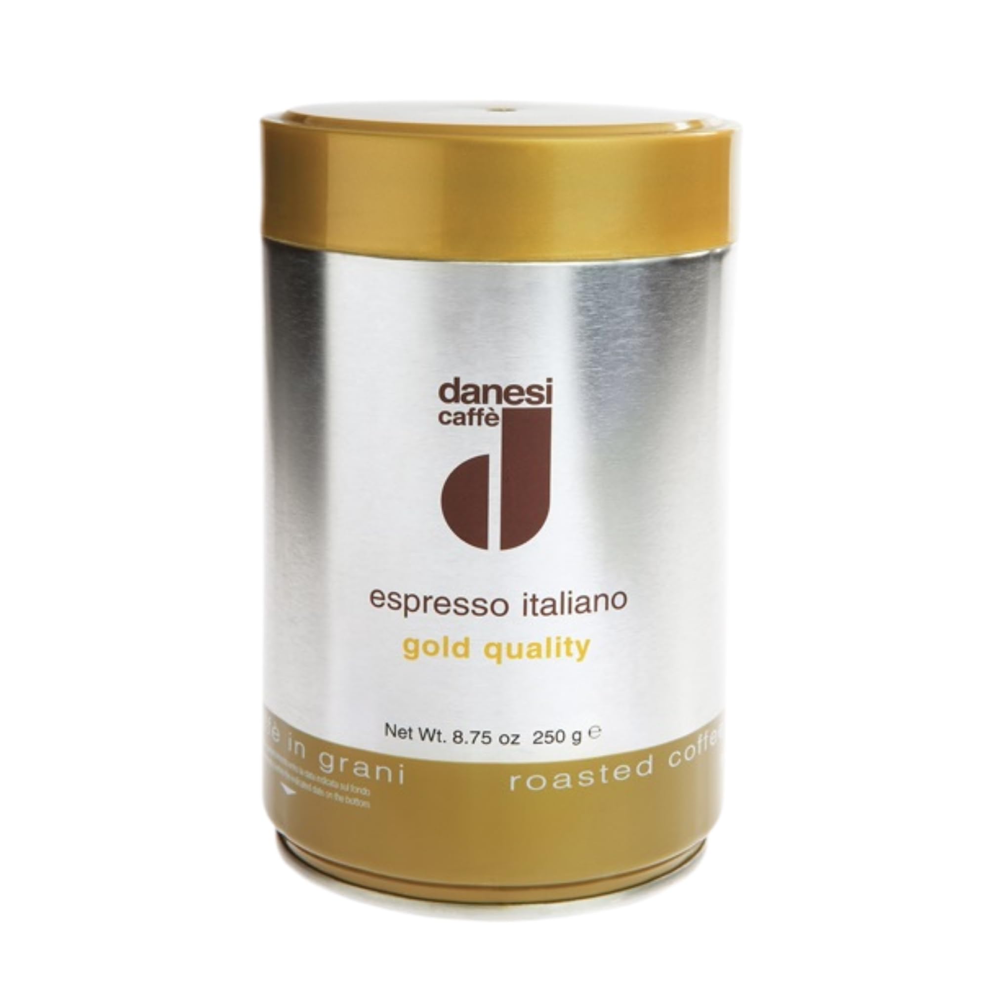 Danesi Caffe Gold Whole Bean Coffee, Medium Roast (8.75 oz)