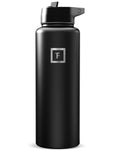 IRON °FLASK 40 oz Wide Mouth Water Bottle with Straw