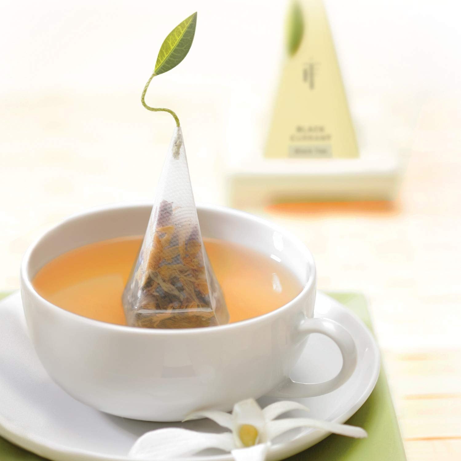 Tea Forte Tea Sampler, 10 Pyramid Infuser Bags, Premium Tea Gift Set