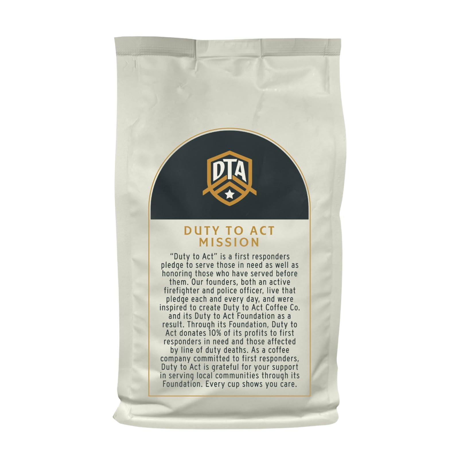 Duty to Act Dark Roast Whole Coffee Beans, 2 lbs (Pack of 1)