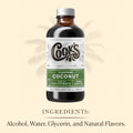 Cook's Coconut Flavoring for Cakes, Cookies & Ice Cream, 8 oz