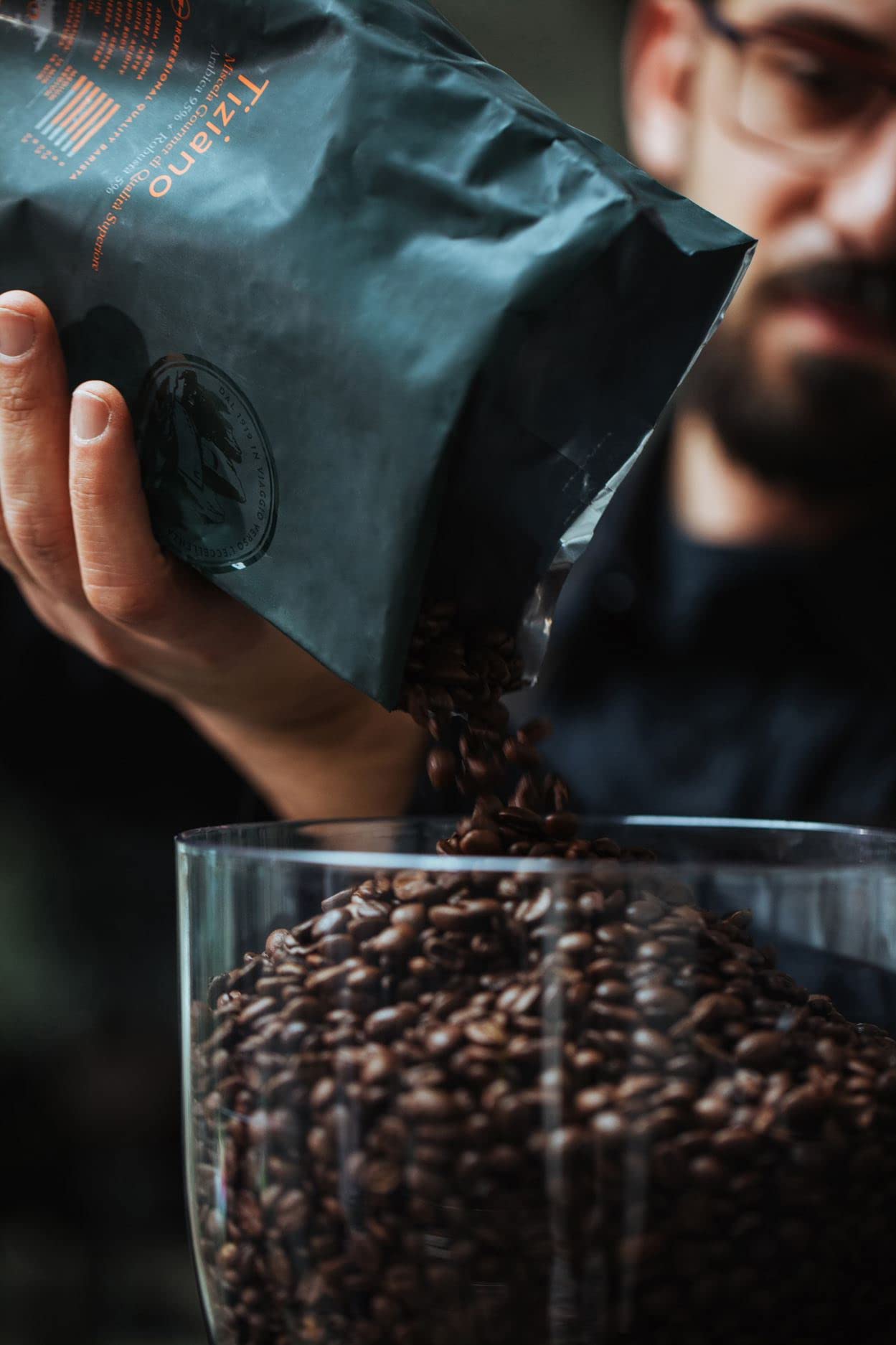 Bristot 100% Arabica Ground Coffee | Italian Espresso Ground Coffee | Medium Roast | 16 Bags