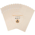 Chielor 10 Pack Nut Milk Bag, 8‘’ x 12‘’ Fine Mesh Grade Reusable Cheesecloth Bags Strainers, Unbleached Organic Cotton Filter Bags for Almond Milk, Juices, ColdBrew, Cheese, Tea, Yogurt, Coffee