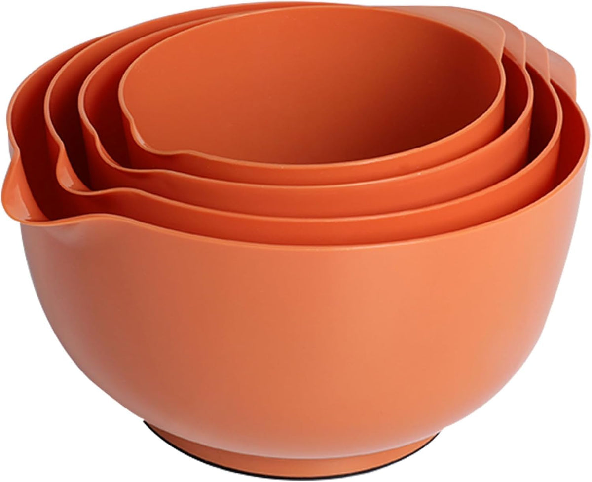 BoxedHome Classic Mixing Bowl Set, Microwave Safe, 3.5 quarts (Army Green)