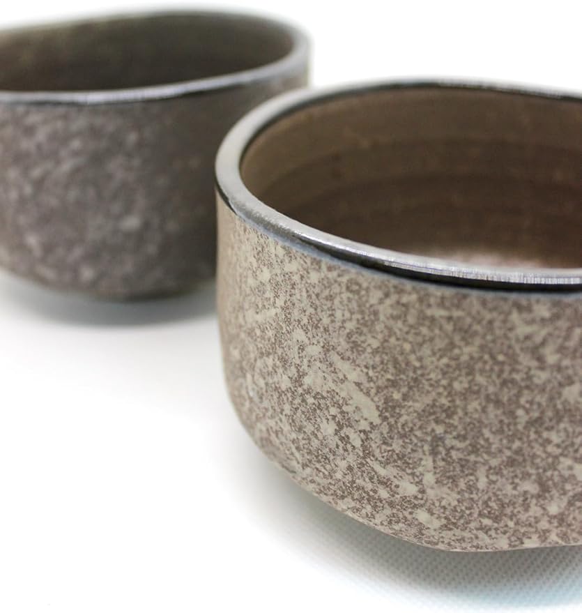 Japanese Traditional Handcrafted Mino Matcha Chawan Tea Bowl Cup Ceremony Tableware Pottery (Kin Kesshou)