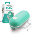 Kitchen Mama Mini Plus Electric Can Opener, Teal