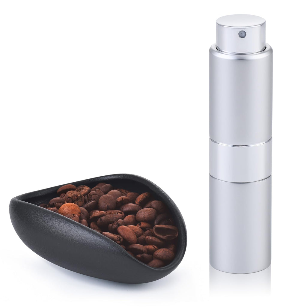 Lulupack Coffee Bean Dosing Cup & 20ml Spray Bottle, Espresso Accessories