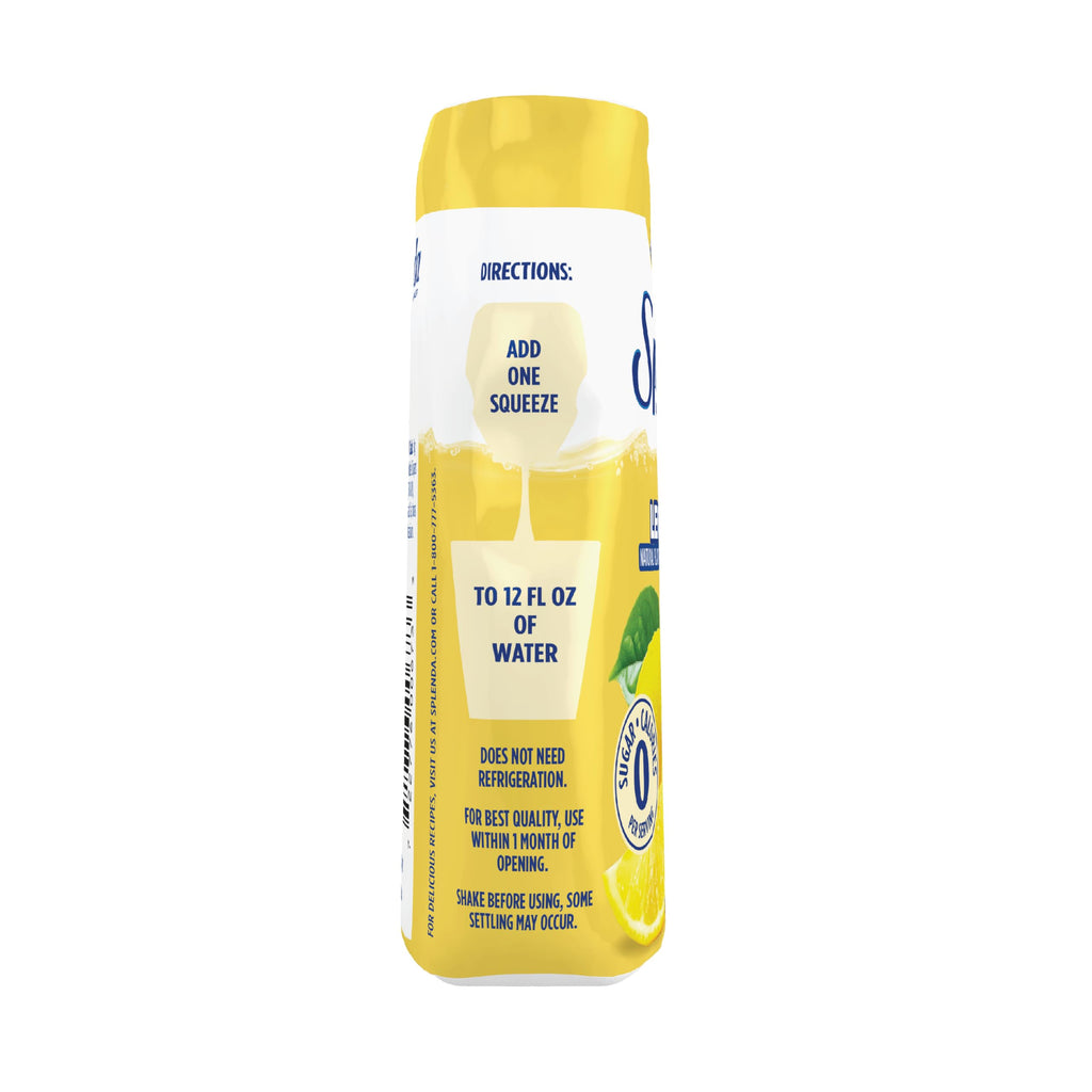 SPLENDA Liquid Water Enhancer Drops, Lemonade, 3.11 Fl Oz, 2 Pack