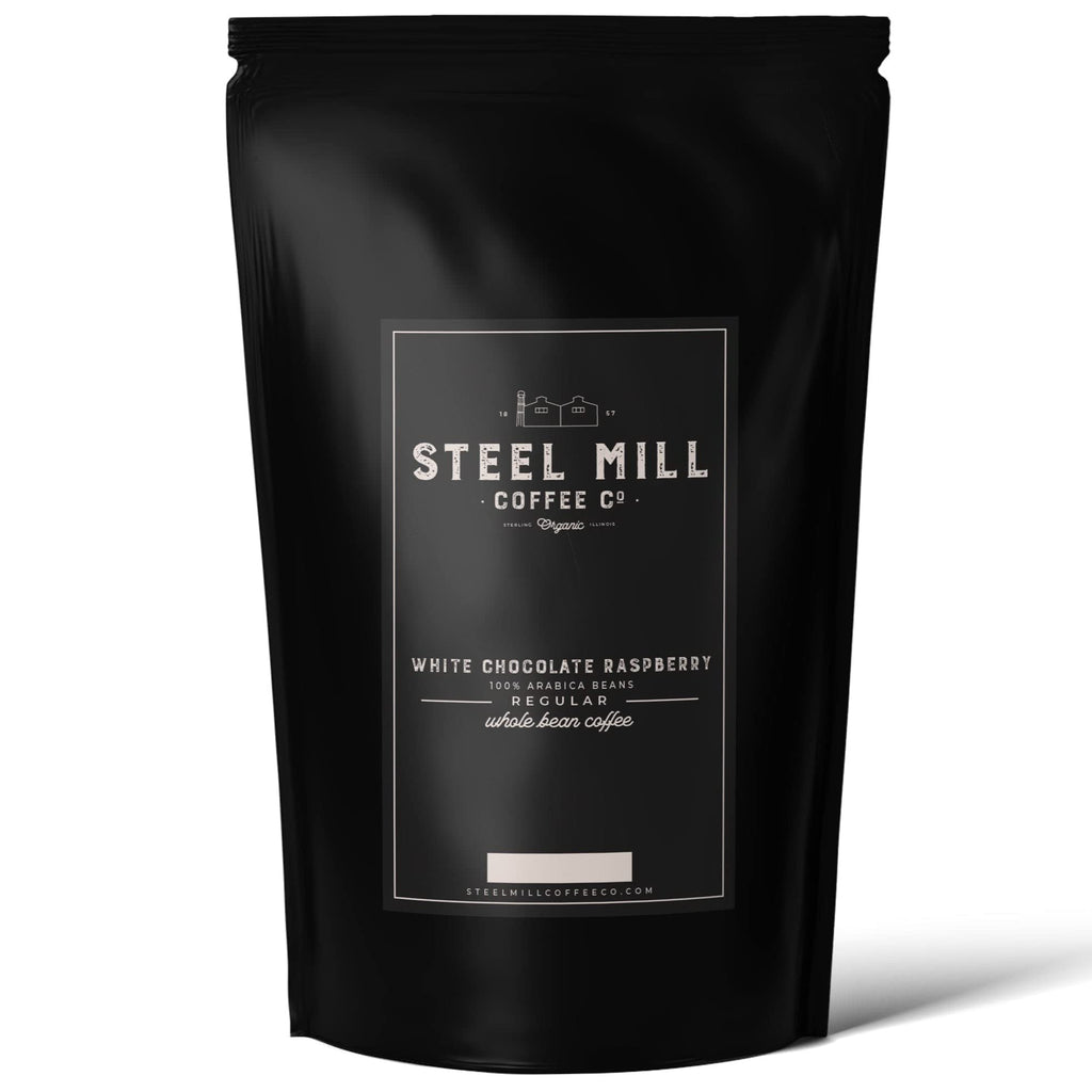 Steel Mill Coffee Co. White Chocolate Raspberry Truffle Ground, 12 oz